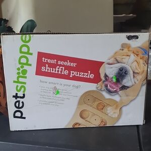 Treat Seeker Shuffle Puzzle Dog Toy